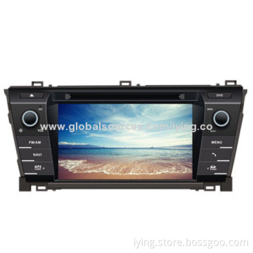 IYING Wholesale Car Radio/DVD Player for Toyota Corolla 2014, 800 x 480P High-resolution